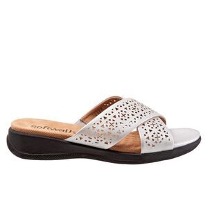 Softwalk Womens Tillman Silver Shoes (NWT)